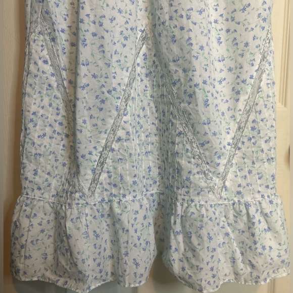 Eileen West moonlight sonata floral maxi nightgown - Picture 6 of 7